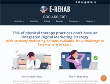 Tablet Screenshot of e-rehab.com